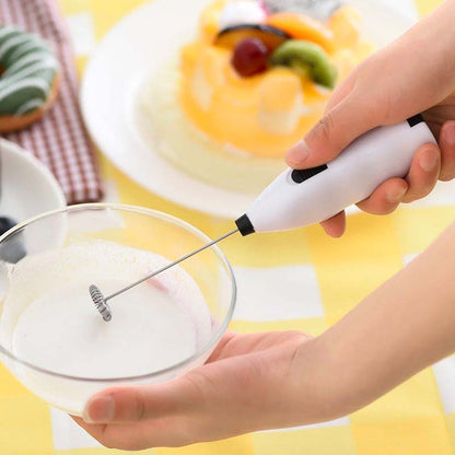 Electric Milk Frother Mini Portable Blender Handheld Coffee Foam Maker Egg Beater Kitchen Whisk Tool